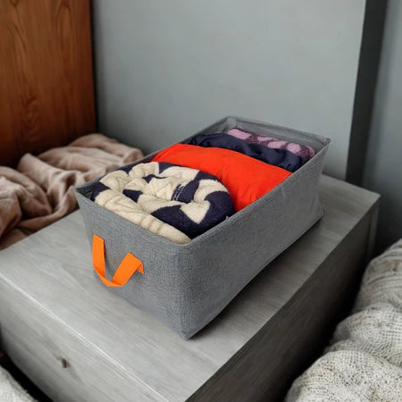 Kit 6 Caixas Organizadoras Resistentes dobravél Roupas e Gavetas Organizadas