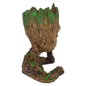 Groot Namorador Resina Para Suculenta Porta Caneta Treco Jardim Varanda