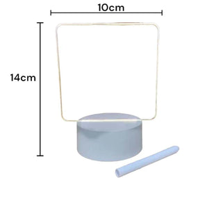 Luminaria Led Escrever De Caneta Lousa Quadro Mesa Anotacoes presente dia dos namorados