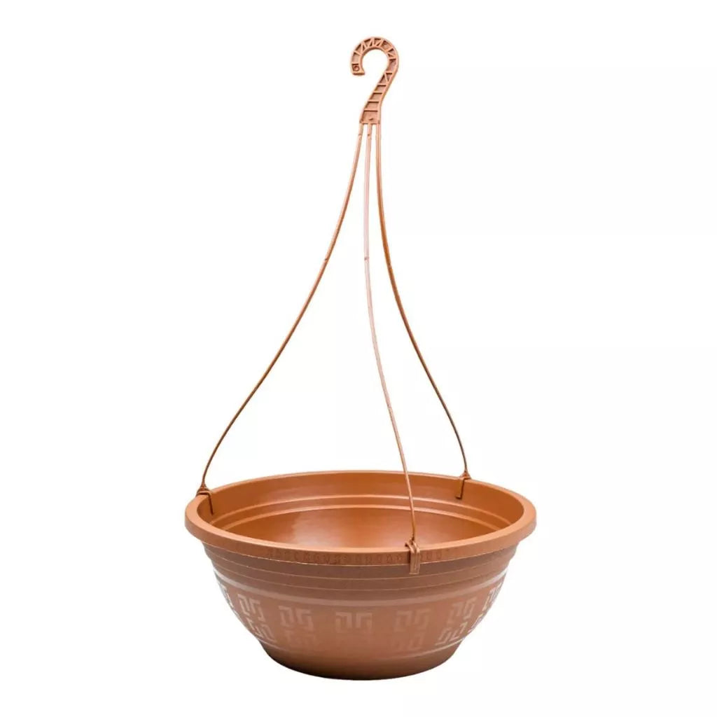 Kit 12 Vasos Pendente Cuia 6 Litros com Alça 50cm Pata de Elefante Flores