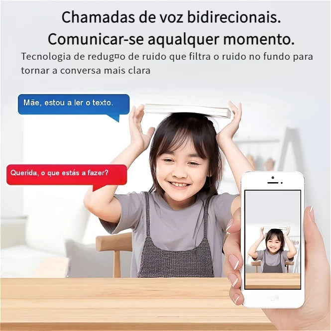 Kit Câmera de segurança a Prova D'água sem fio gira 360 com app Yousee full HD visão notturna