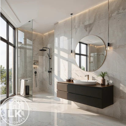 Espelho Redondo Decorativo Para Quarto Sala Banheiro