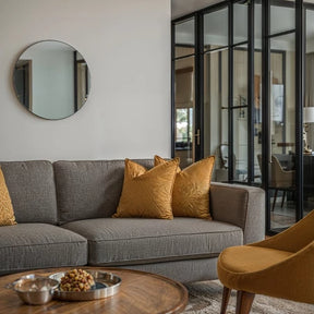 Espelho Redondo Decorativo Para Quarto Sala Banheiro