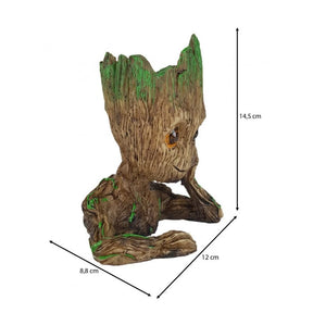 Groot Namorador Resina Para Suculenta Porta Caneta Treco Jardim Varanda