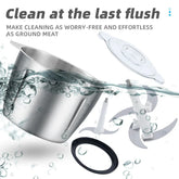 Triturador De Alimentos Carne e Legumes Elétrico 3L 110V E 220V