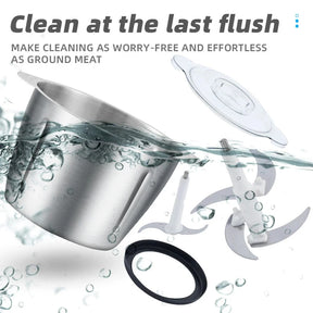 Triturador De Alimentos Carne e Legumes Elétrico 3L 110V E 220V