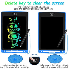 Kit 20 Lousa Mágica Tela Lcd Tablet Infantil De Escrever E Desenhar 8.5 Polegadas brinquedo infantil Para meninamenino