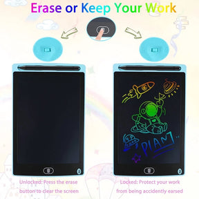 Kit 20 Lousa Mágica Tela Lcd Tablet Infantil De Escrever E Desenhar 8.5 Polegadas brinquedo infantil Para meninamenino