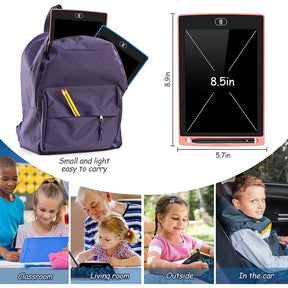 Kit 20 Lousa Mágica Tela Lcd Tablet Infantil De Escrever E Desenhar 8.5 Polegadas brinquedo infantil Para meninamenino