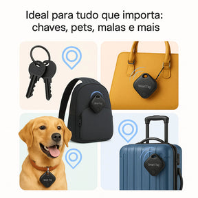 Smart Air Tag Rastreador Bluetooth para iPhone | Localizador App iOS Objetos Perdidos/Pet