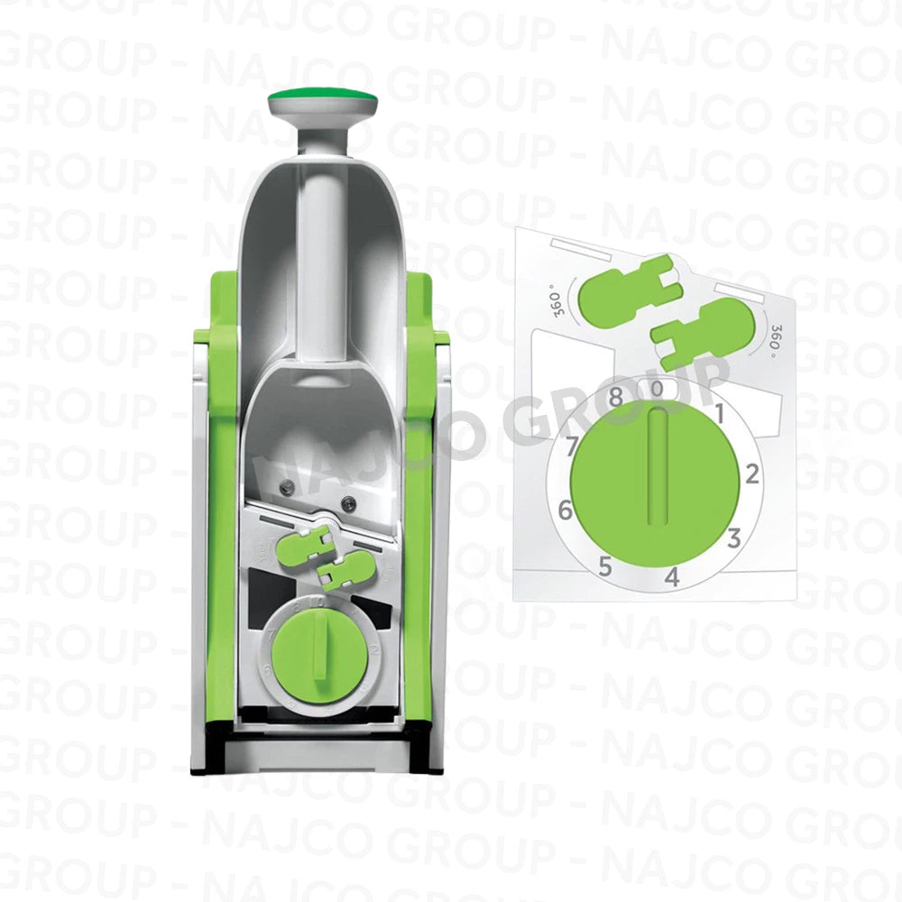 Cortador Multifuncional 5 Em 1 Para Legumes |Fatiador De Vegetais Com Lâminas Inox + tesoura grátis